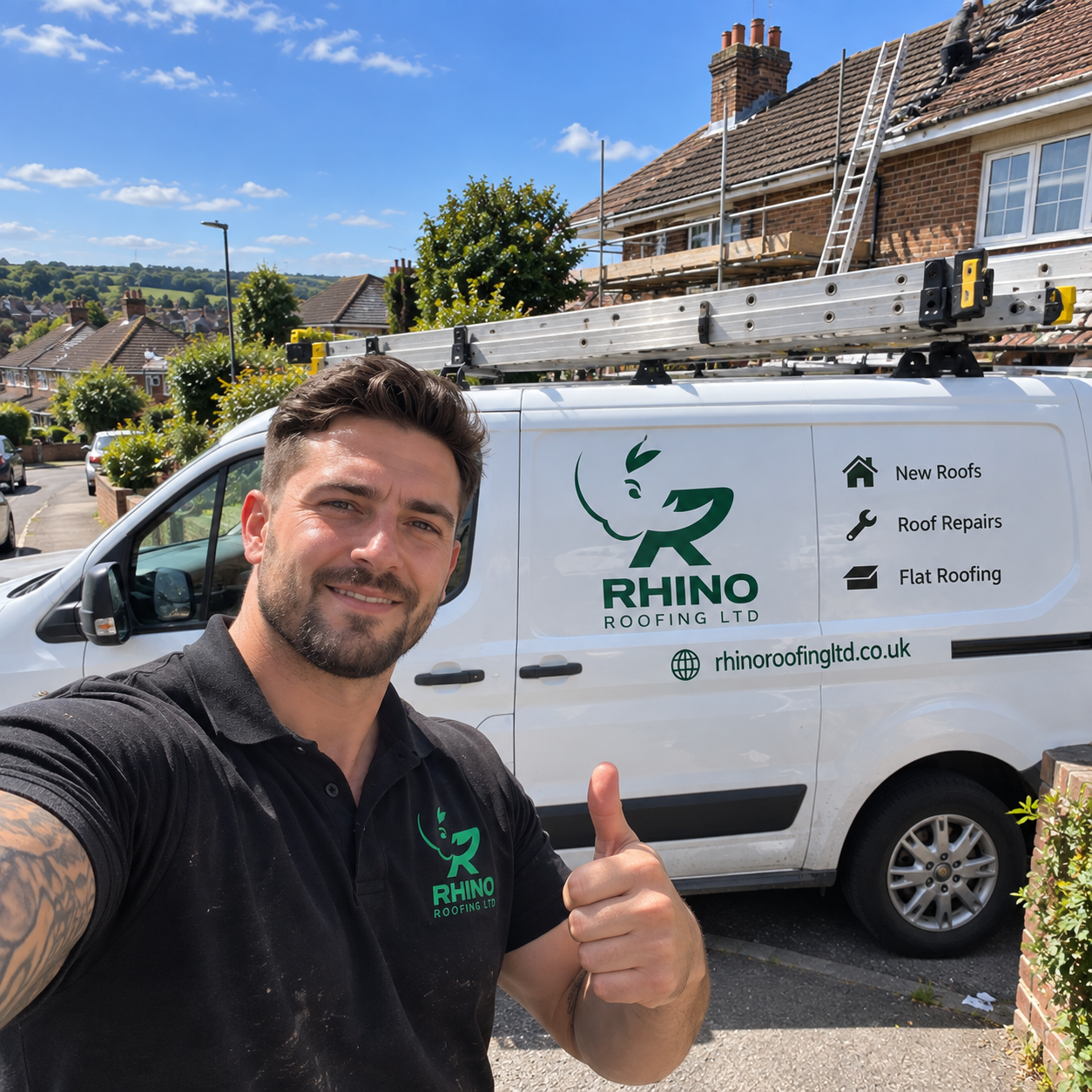 Jack, owner of Rhino Roofing Group Ltd